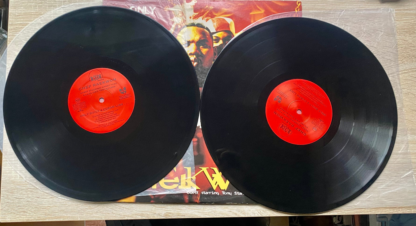 OG - Chef Raekwon* Guest Starring: Ghost Face Killer* A/K/A Tony Starks - Only Built 4 Cuban Linx... (2xLP, Album)