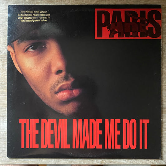 OG - PROMO - Paris - The Devil Made Me Do It (LP, Album, Promo)