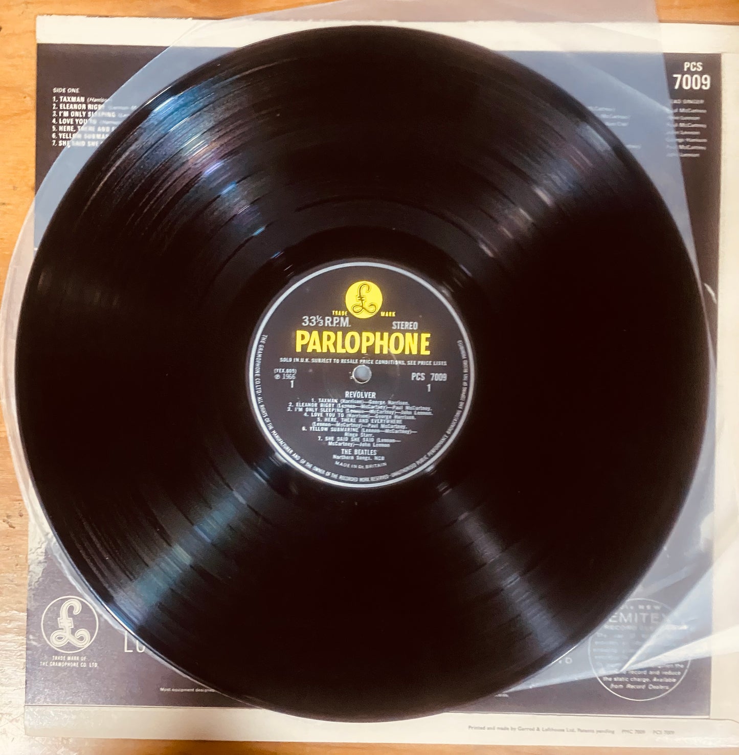 OG UK - The Beatles - Revolver (LP, Album, Dr.) CL