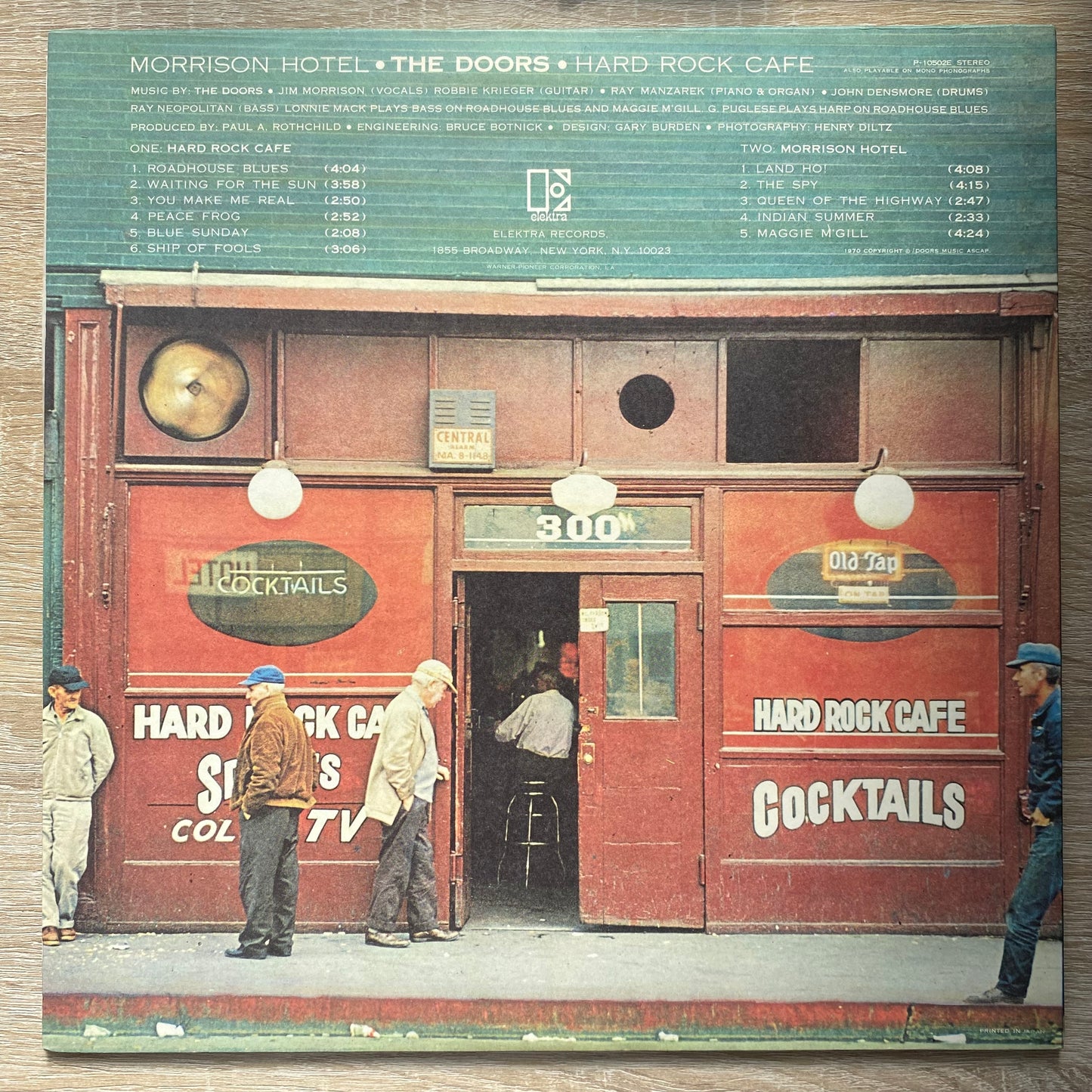 The Doors - Morrison Hotel (LP, Album, RE, Gat)