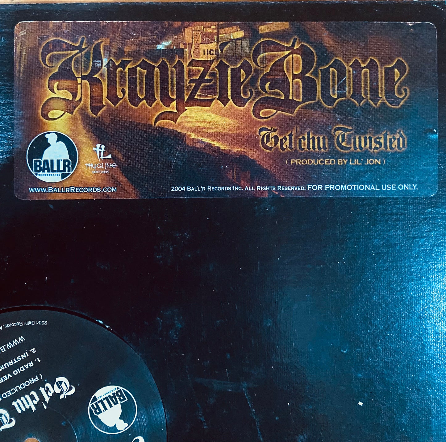 OG US PROMO - Krayzie Bone - Get'chu Twisted (12", Promo)