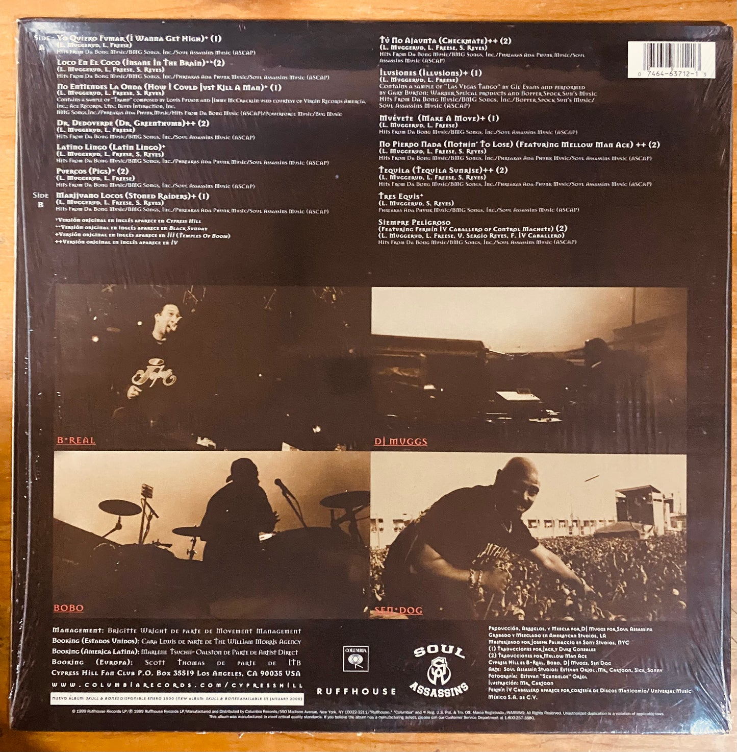 OG US - Cypress Hill - Los Grandes Éxitos En Español (LP, Album) CL