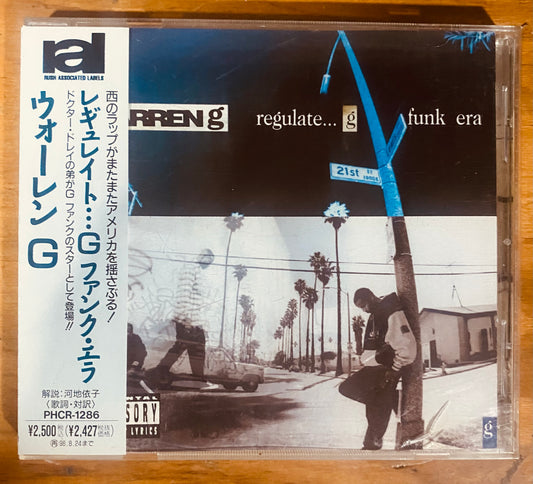OG JAPON - Warren G - Regulate... G Funk Era (CD, Album, RM) CL
