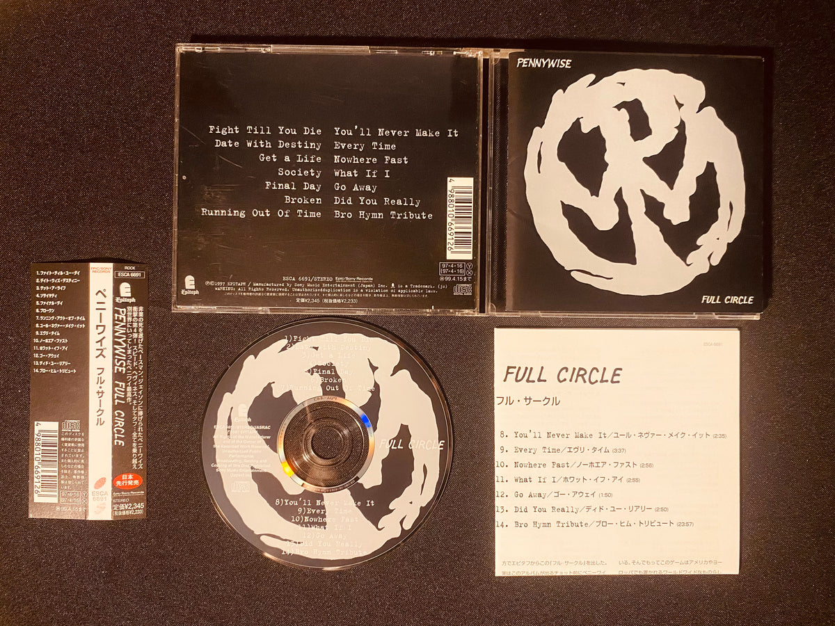 Pennywise - Full Circle (CD, Album)