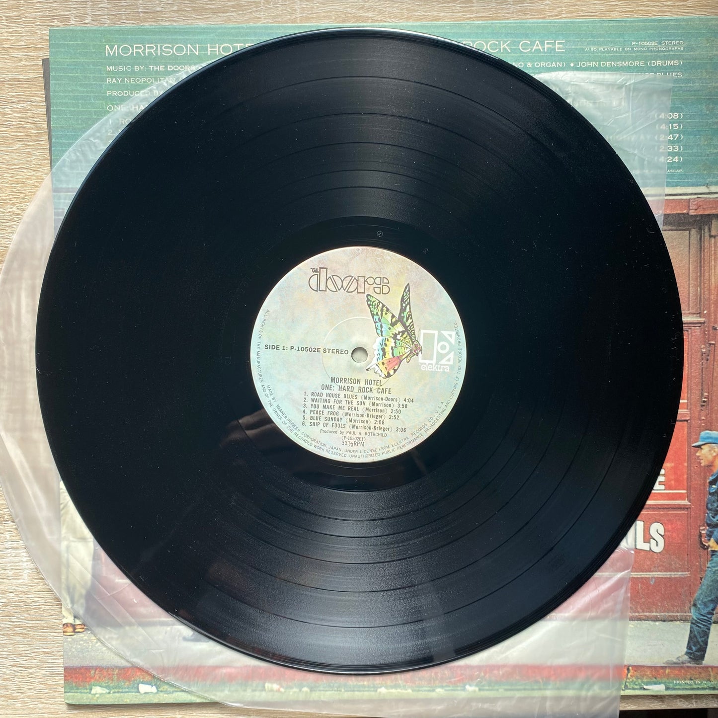 The Doors - Morrison Hotel (LP, Album, RE, Gat)