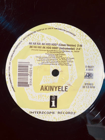 OG US - Akinyele - Ak Ha Ha! Ak Hoo Hoo? (12")