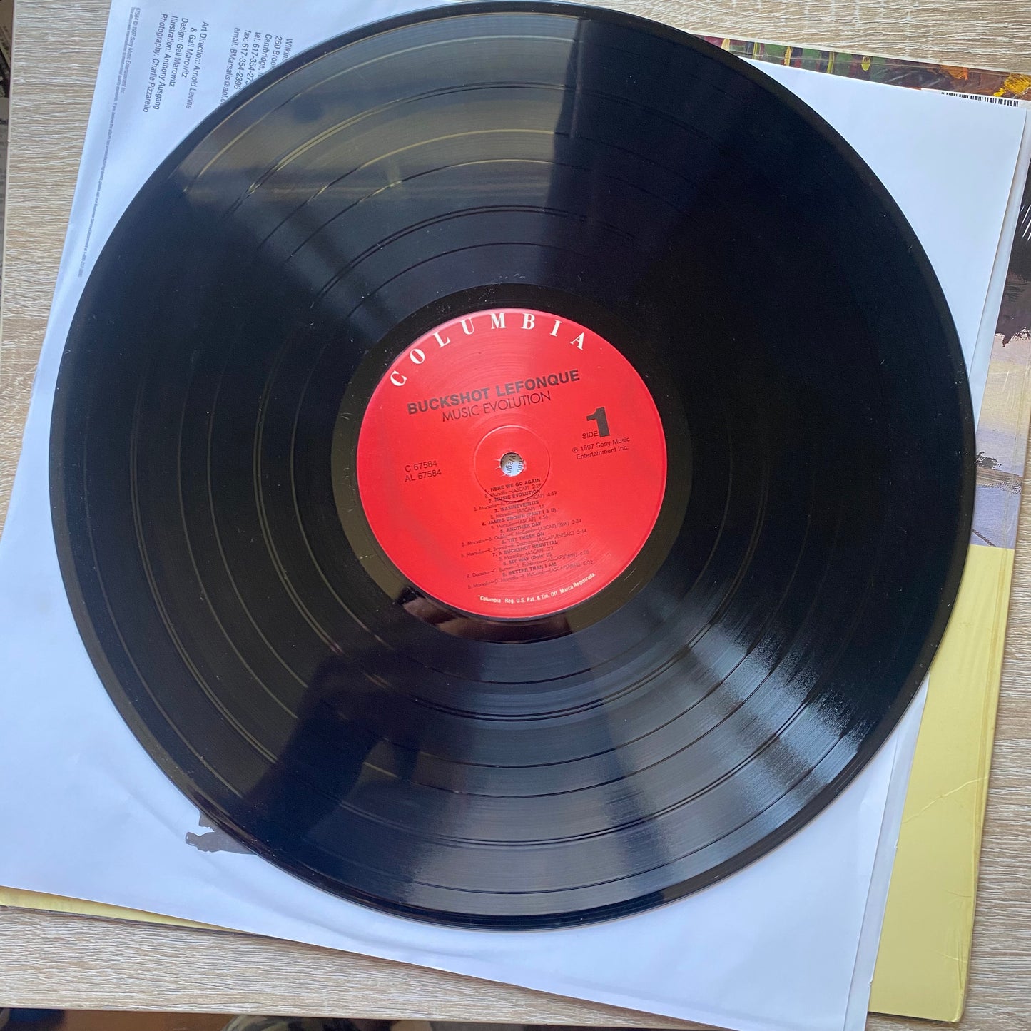 OG US - Buckshot LeFonque - Music Evolution (LP, Album)