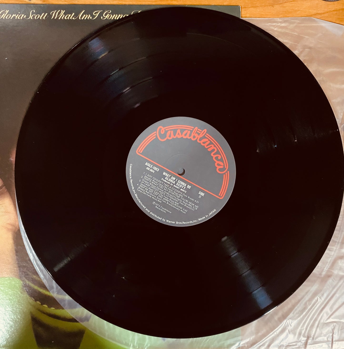 JAPON PRESS - Gloria Scott - What Am I Gonna Do (LP, Album, RE) CL