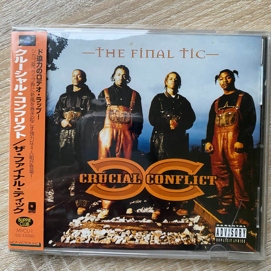 OG JP - Crucial Conflict - The Final Tic (CD, Album)