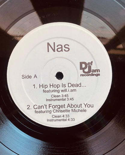 OG US PROMO - Nas - Hip Hop Is Dead (12", Single, Promo)