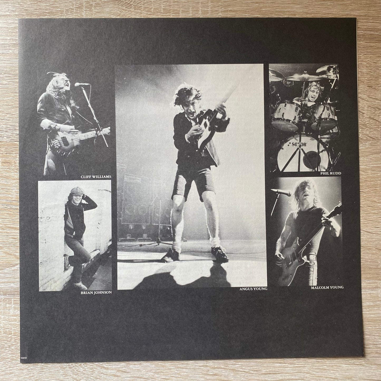 OG JP - AC/DC - Back In Black (LP, Album)