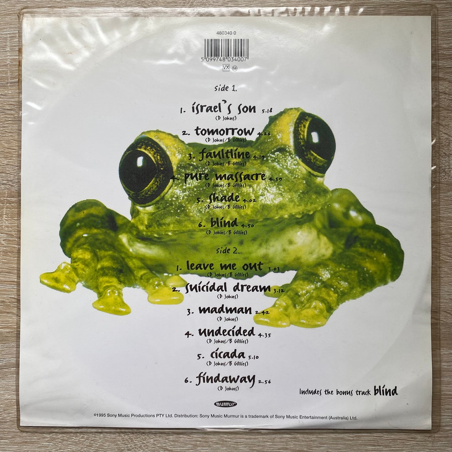 OG AUS - Silverchair - Frogstomp (LP, Album, Ltd, Gre)
