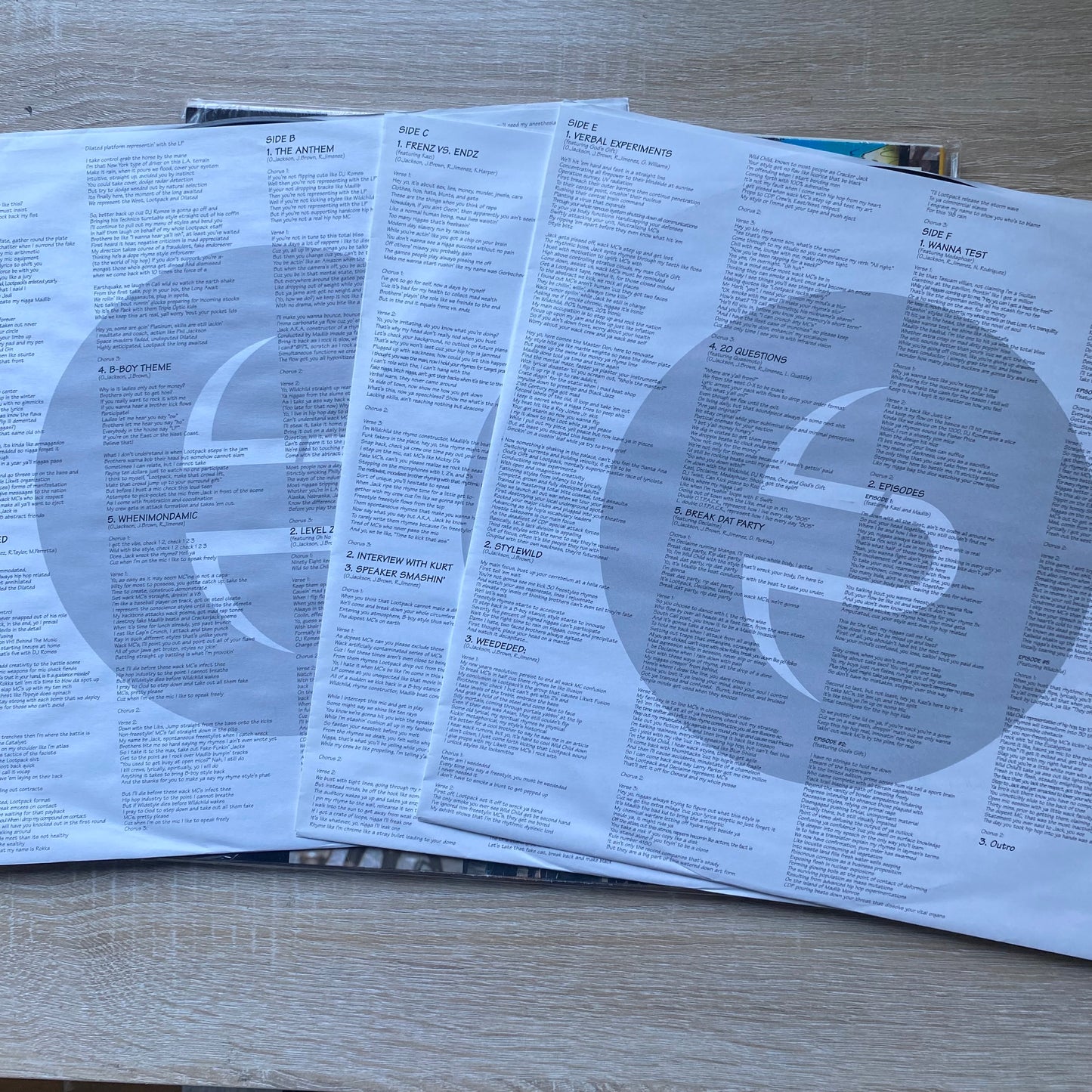 OG- Lootpack - Soundpieces: Da Antidote! (3xLP, Album)