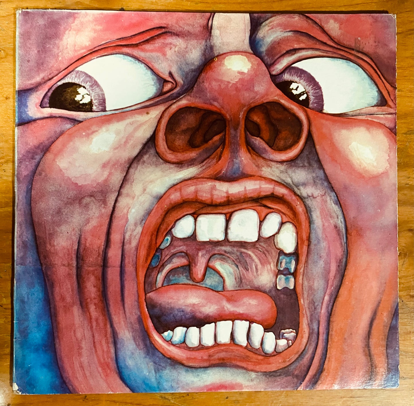 US PRESS - King Crimson - In The Court Of The Crimson King (An Observation By King Crimson) (LP, Album, RP, Pre) CL