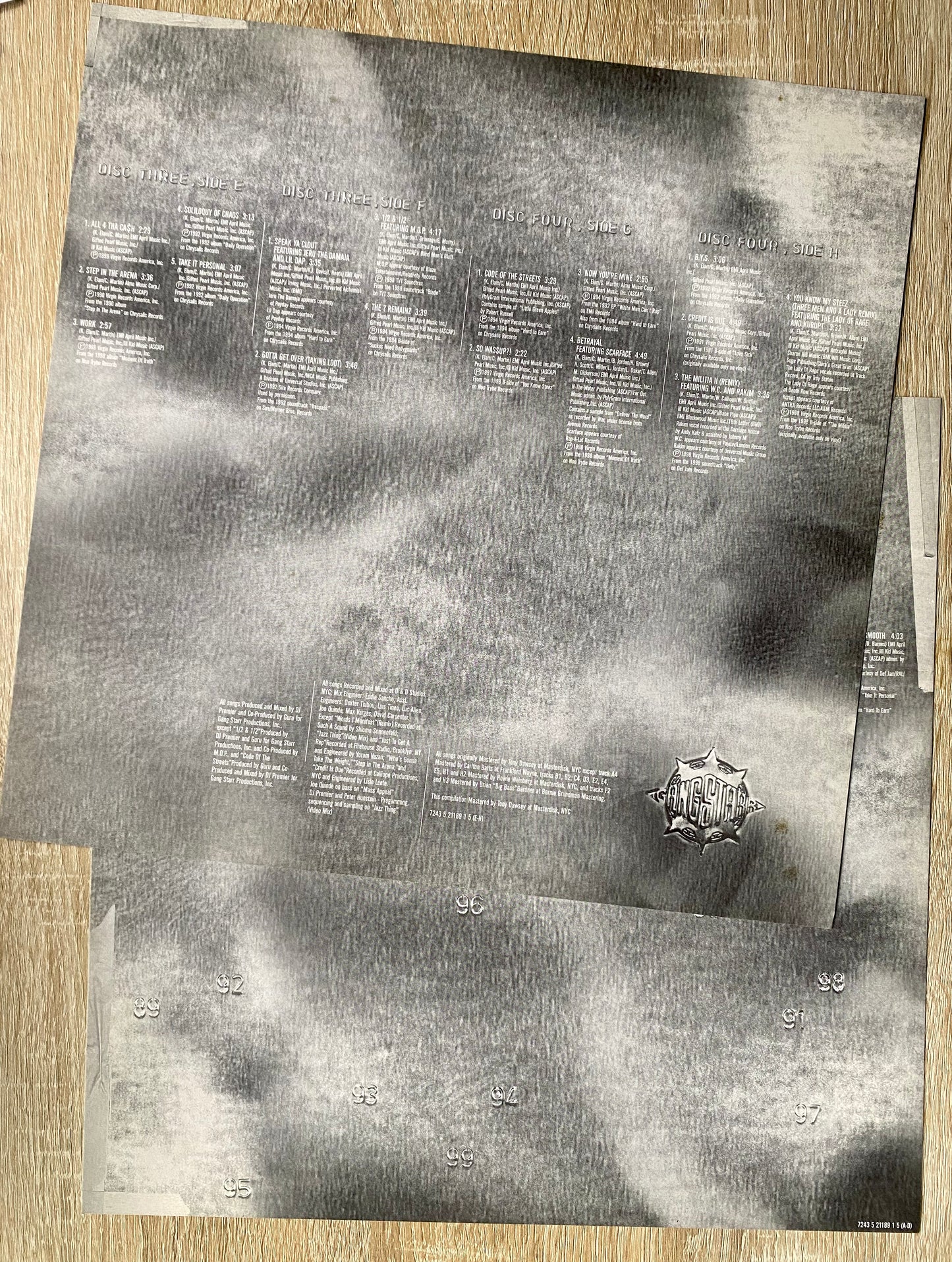 OG EU - Gang Starr - Full Clip: A Decade Of Gang Starr (4xLP, Comp)