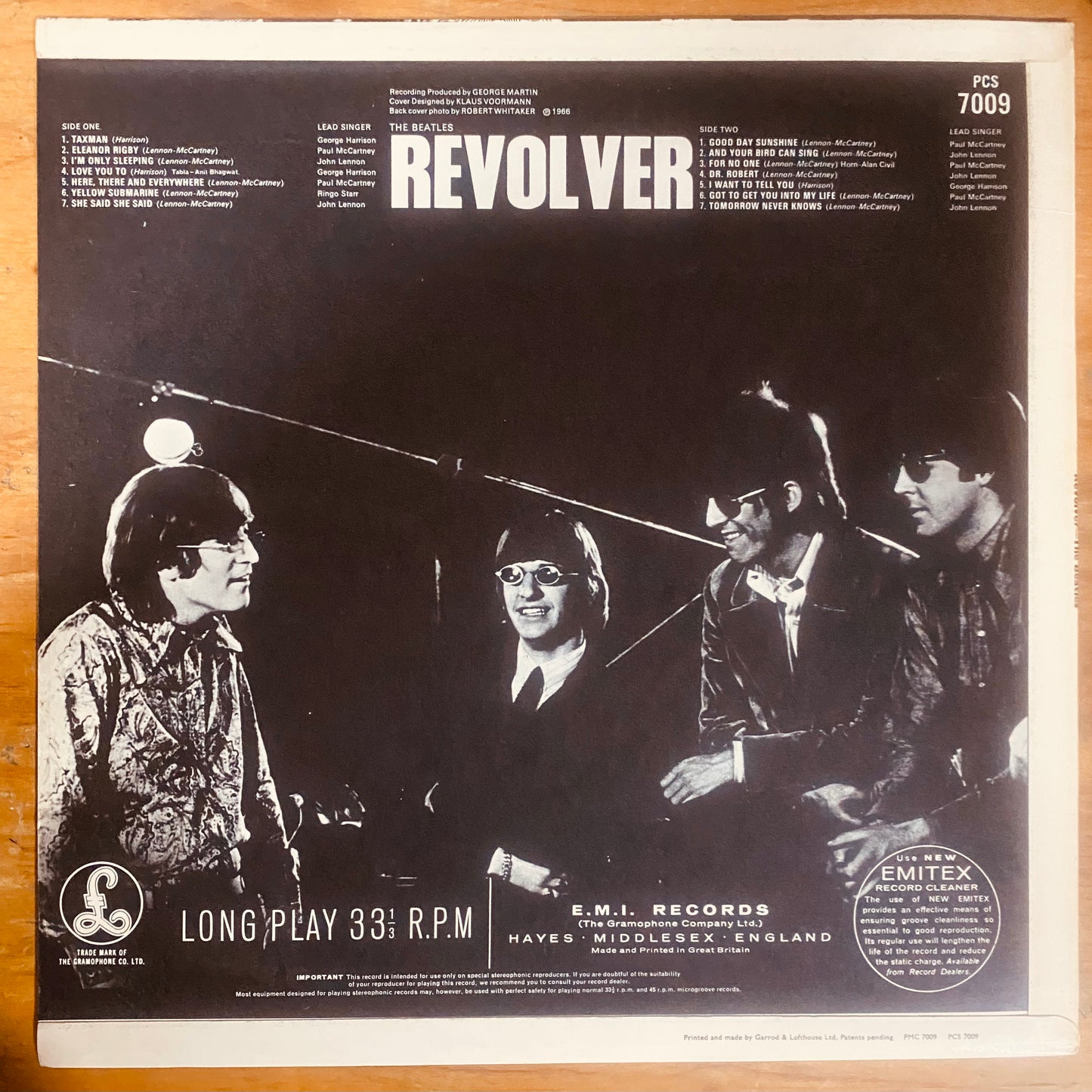 OG UK - The Beatles - Revolver (LP, Album, Dr.) CL
