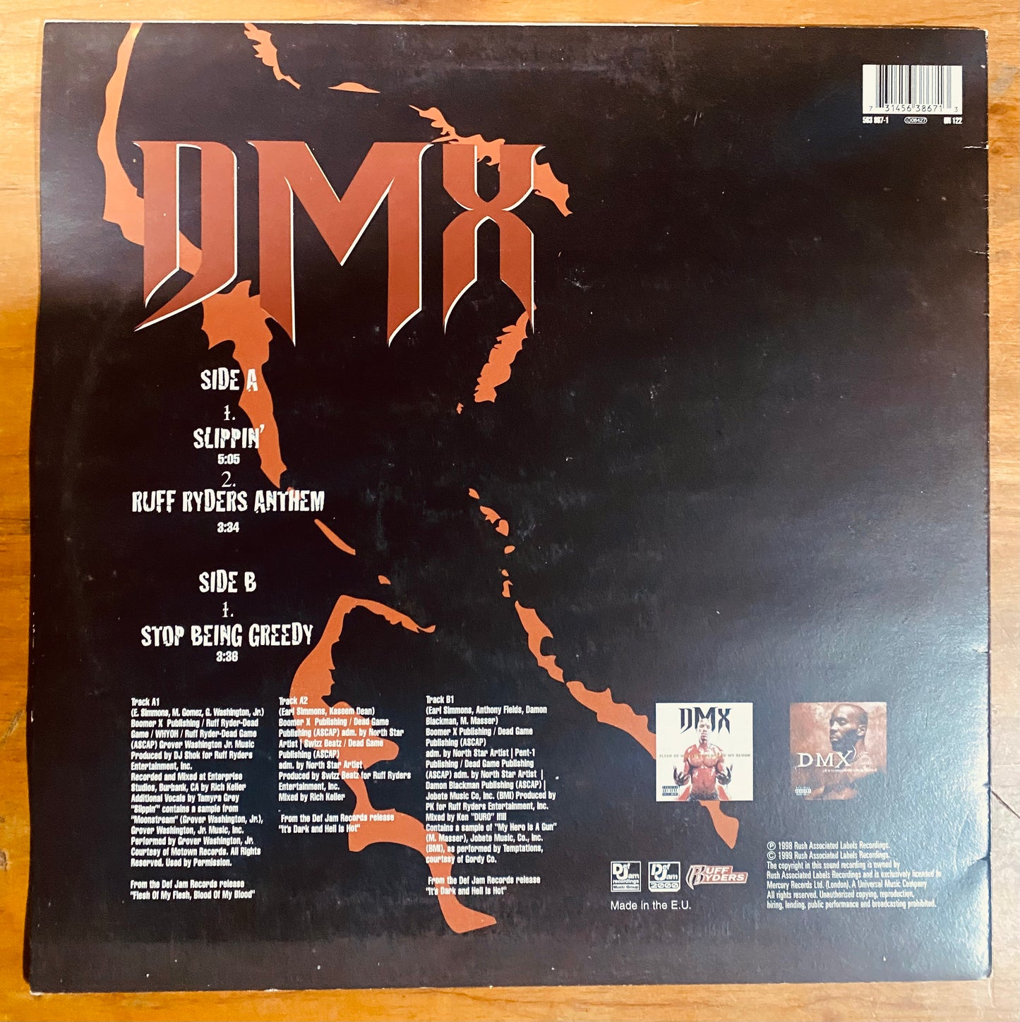 OG EU - DMX - Slippin' (12")