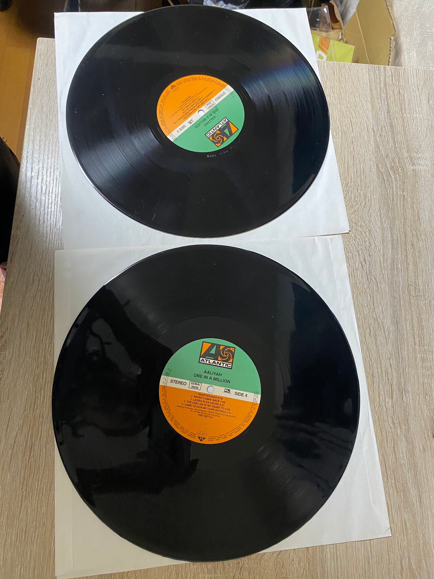 OG EU- Aaliyah - One In A Million (2xLP, Album)