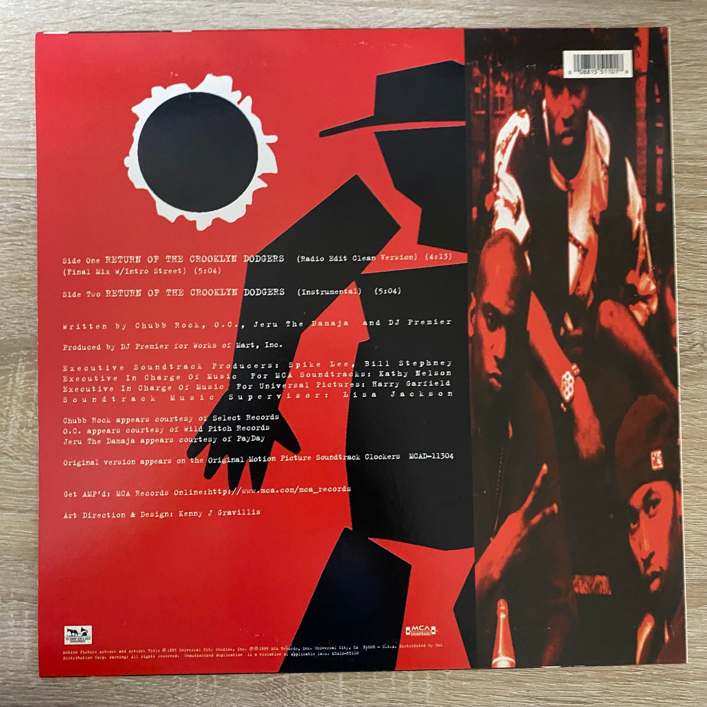 OG US- Crooklyn Dodgers '95 - Return Of The Crooklyn Dodgers (12", Single)