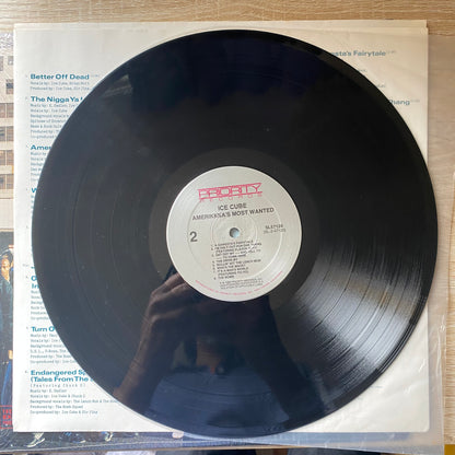 OG US - Ice Cube - AmeriKKKa's Most Wanted (LP, Album)