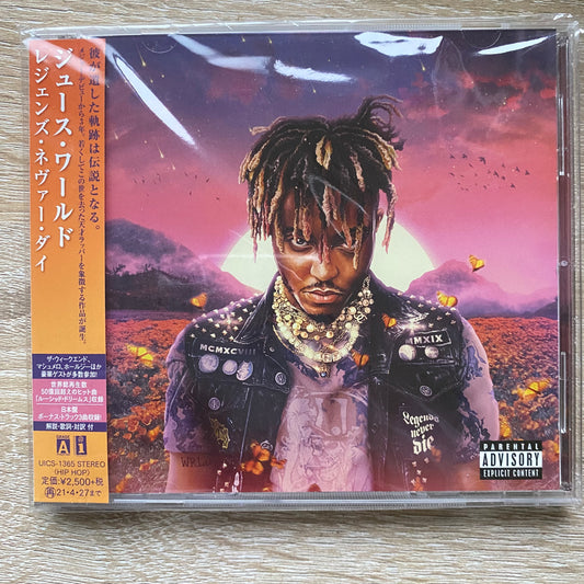 OG JP - Juice WRLD - Legends Never Die (CD, Album, Jap)