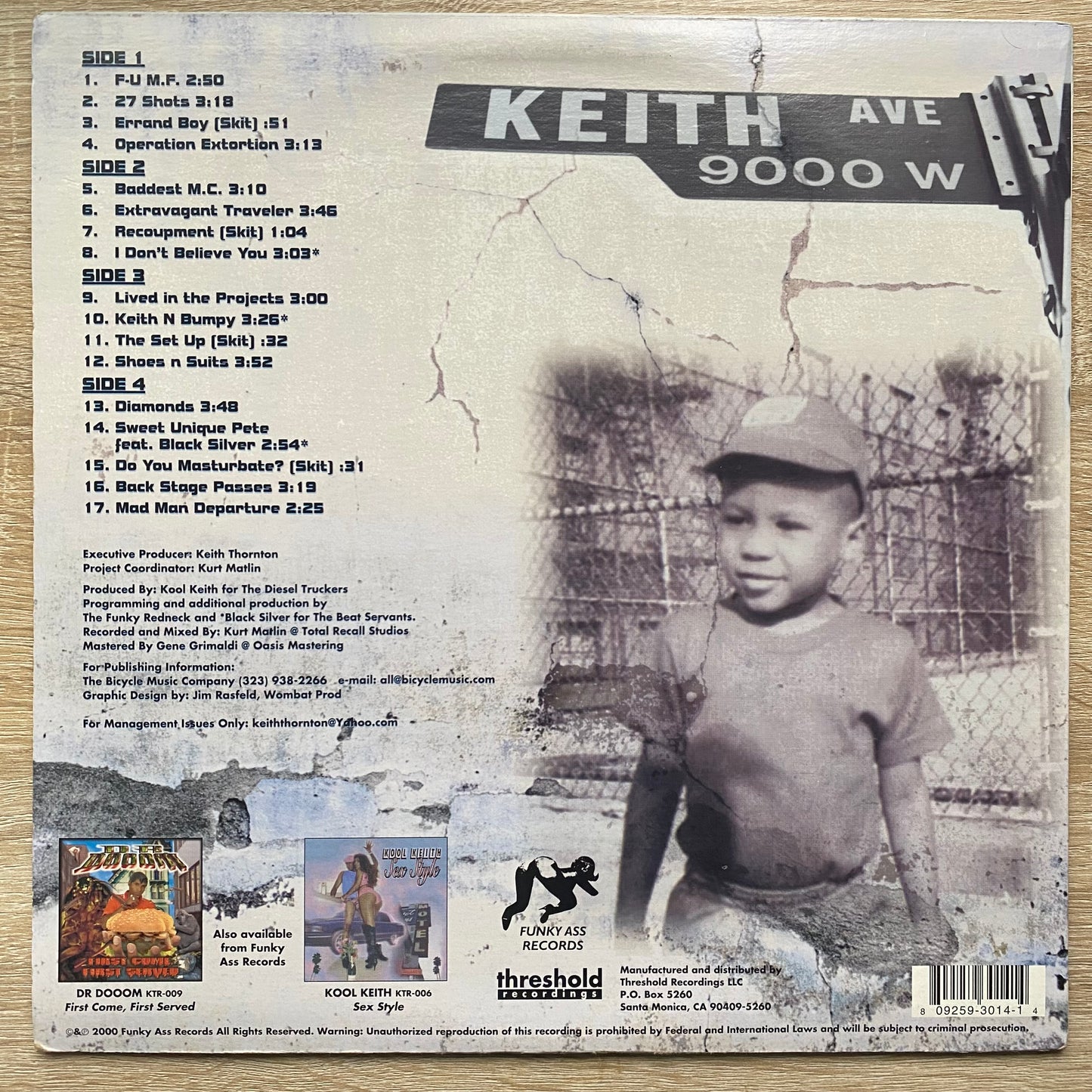 OG - Kool Keith - Matthew (2xLP, Album)