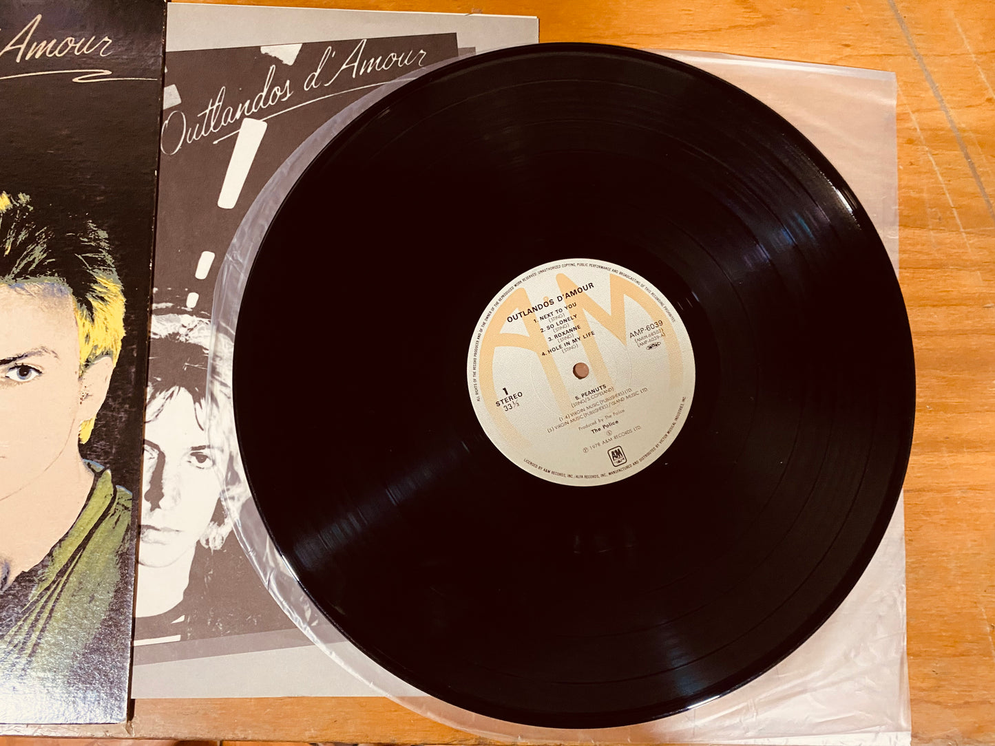 OG JAPON - The Police - Outlandos D'Amour (LP, Album, Blu) CL