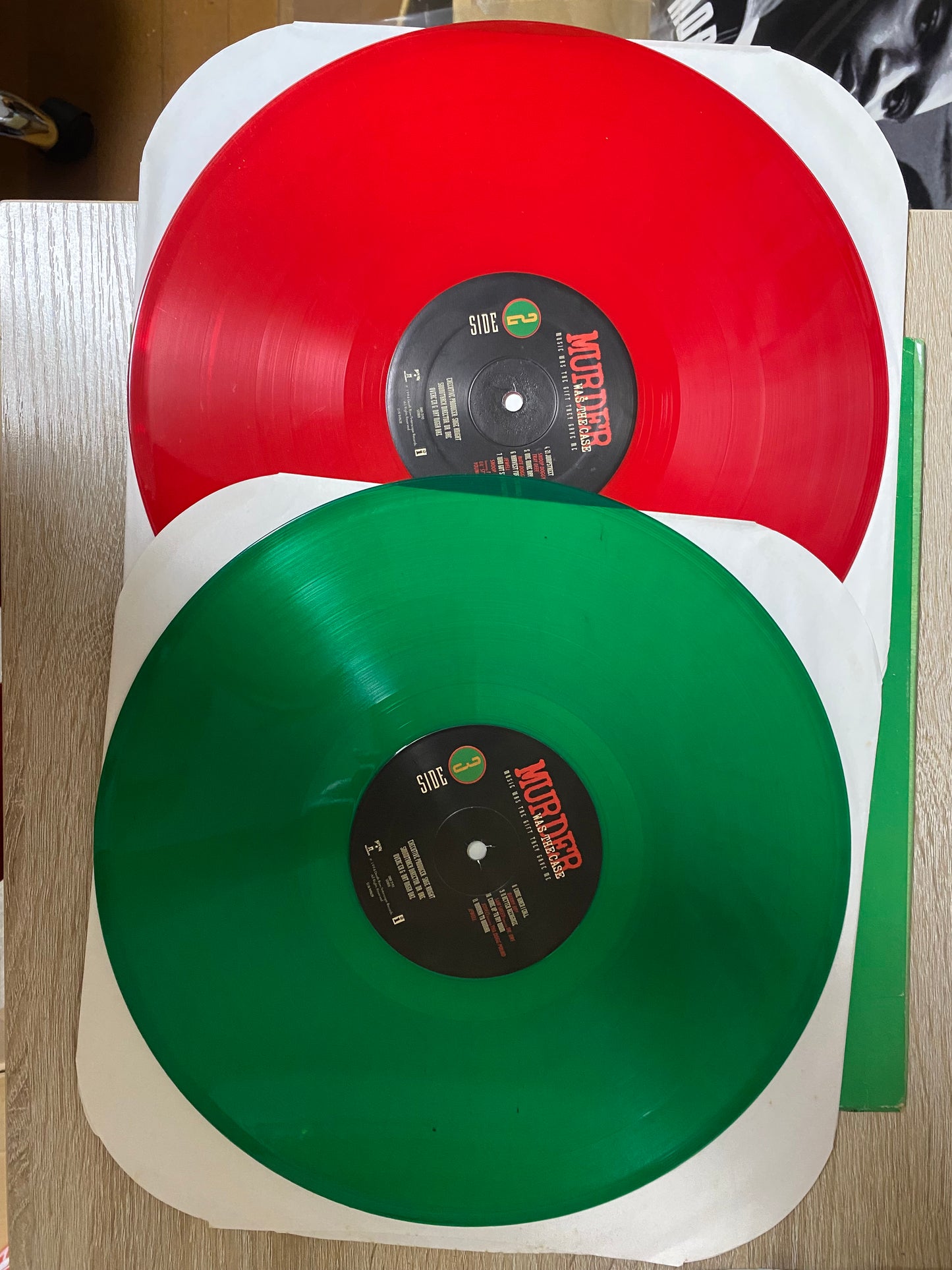 OG US- Various - Murder Was The Case (Music Was The Gift They Gave Me) (LP, Comp, Red + LP, Comp, Gre)