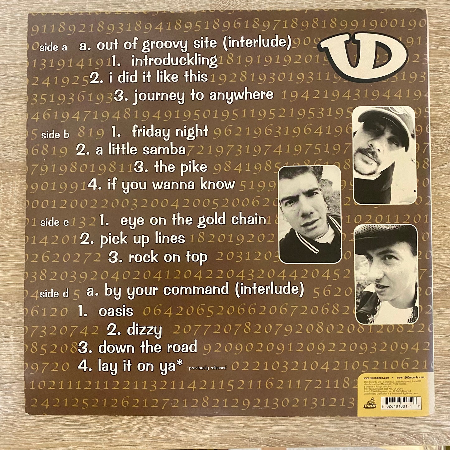 OG US - Ugly Duckling - Journey To Anywhere (2xLP, Album)