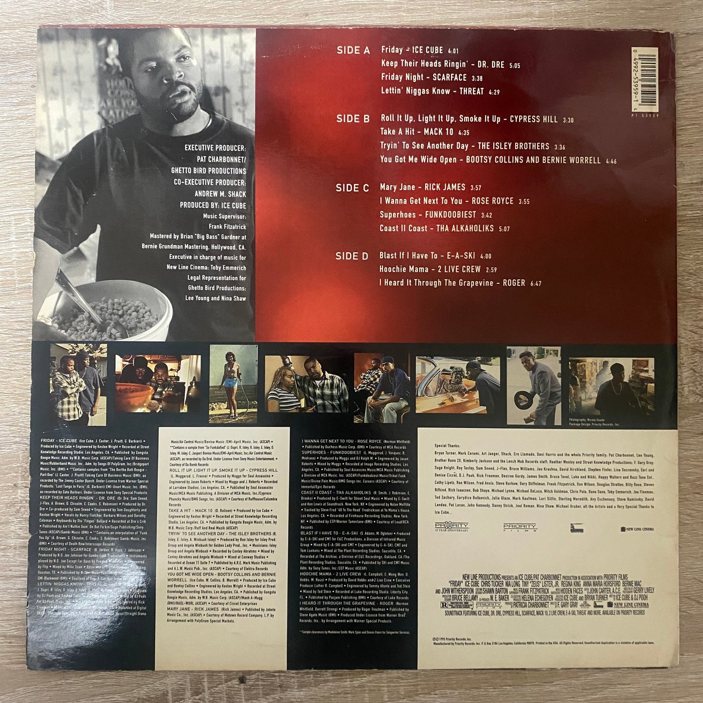 OG- Various - Friday - Original Motion Picture Soundtrack (2xLP, Comp)