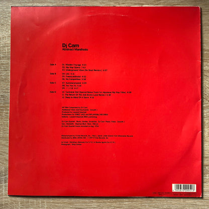 OG-DJ Cam - Abstract Manifesto (2xLP, Album)