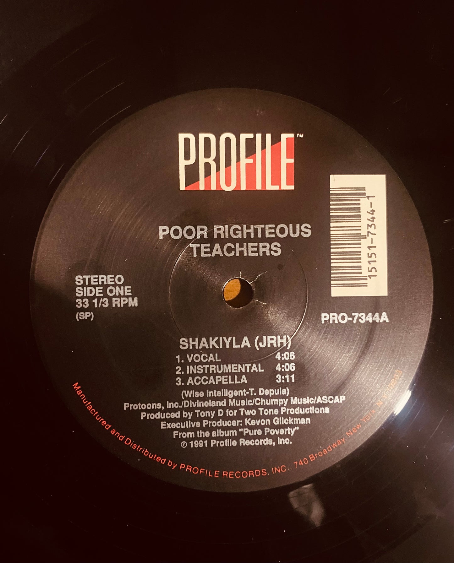 OG US - Poor Righteous Teachers - Shakiyla (JRH) (12")