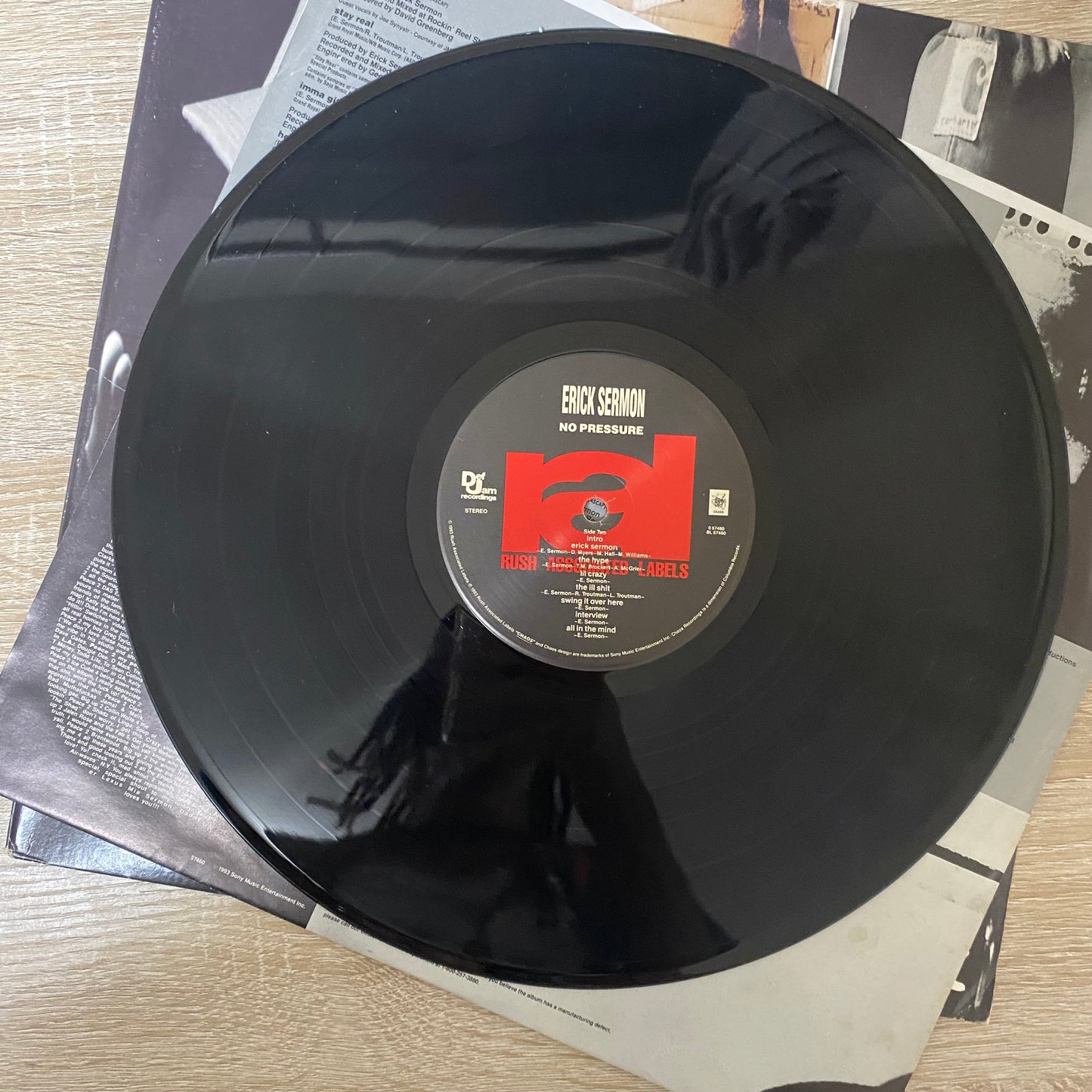 OG US - Erick Sermon - No Pressure (LP, Album)