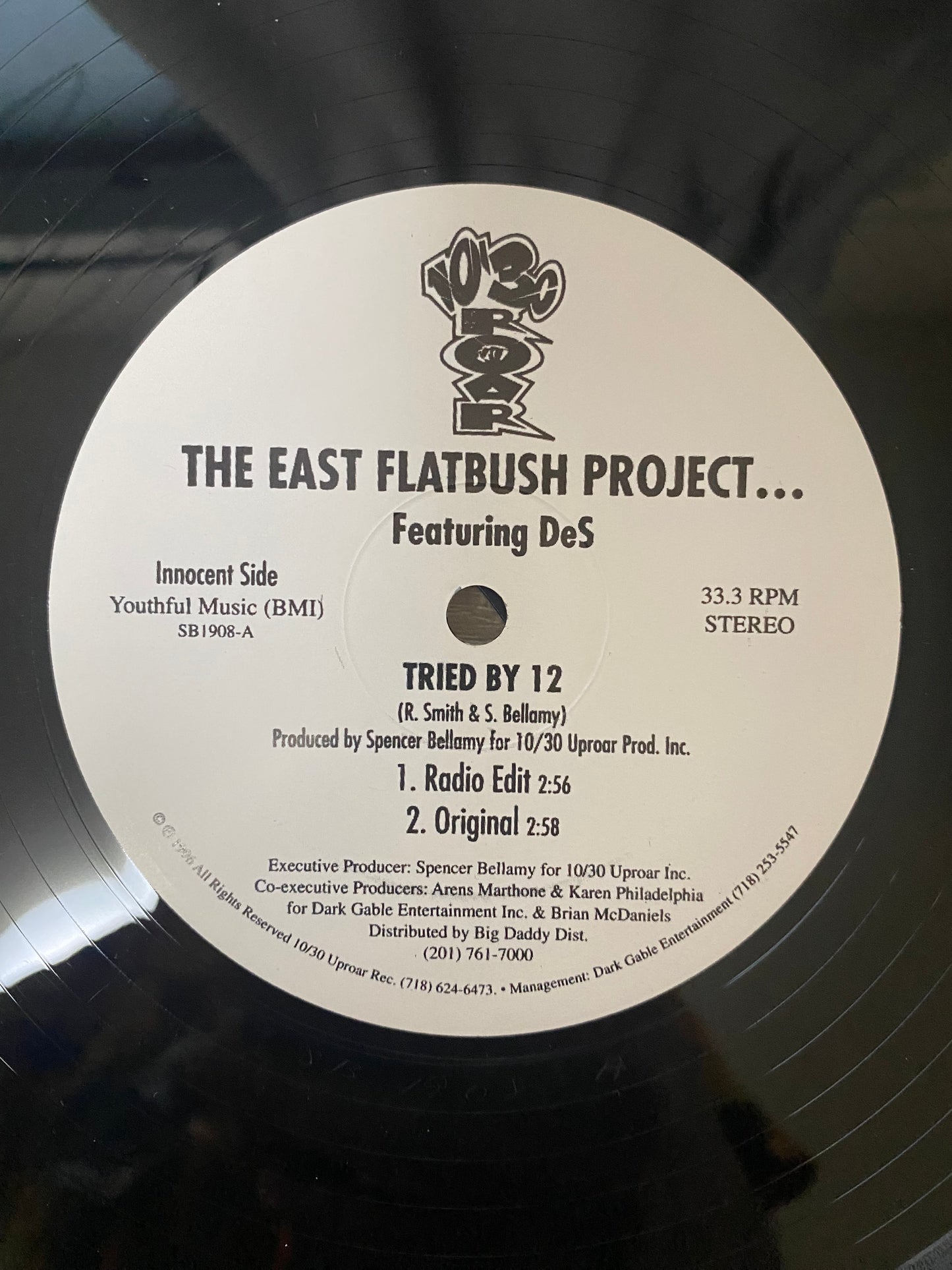 The East Flatbush Project* - Tried By 12 (12", RE)