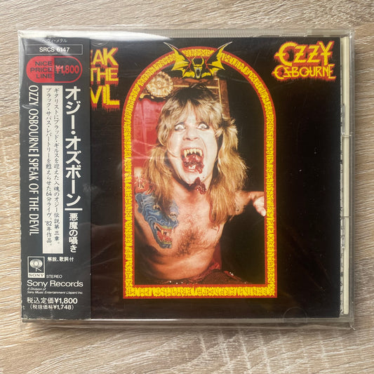 Ozzy Osbourne - Speak Of The Devil (CD, Album, RE)