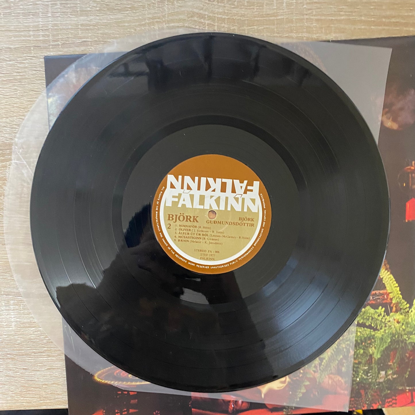 Björk Guðmundsdóttir - Björk (LP, Album, Unofficial Release)