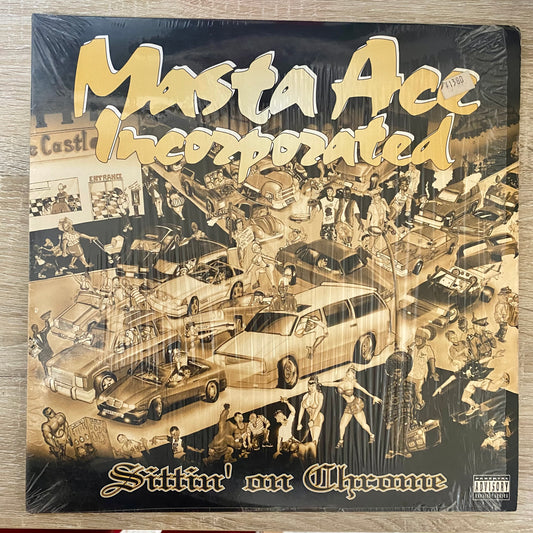 OG US - Masta Ace Incorporated - Sittin' On Chrome (2xLP, Album, Gat)