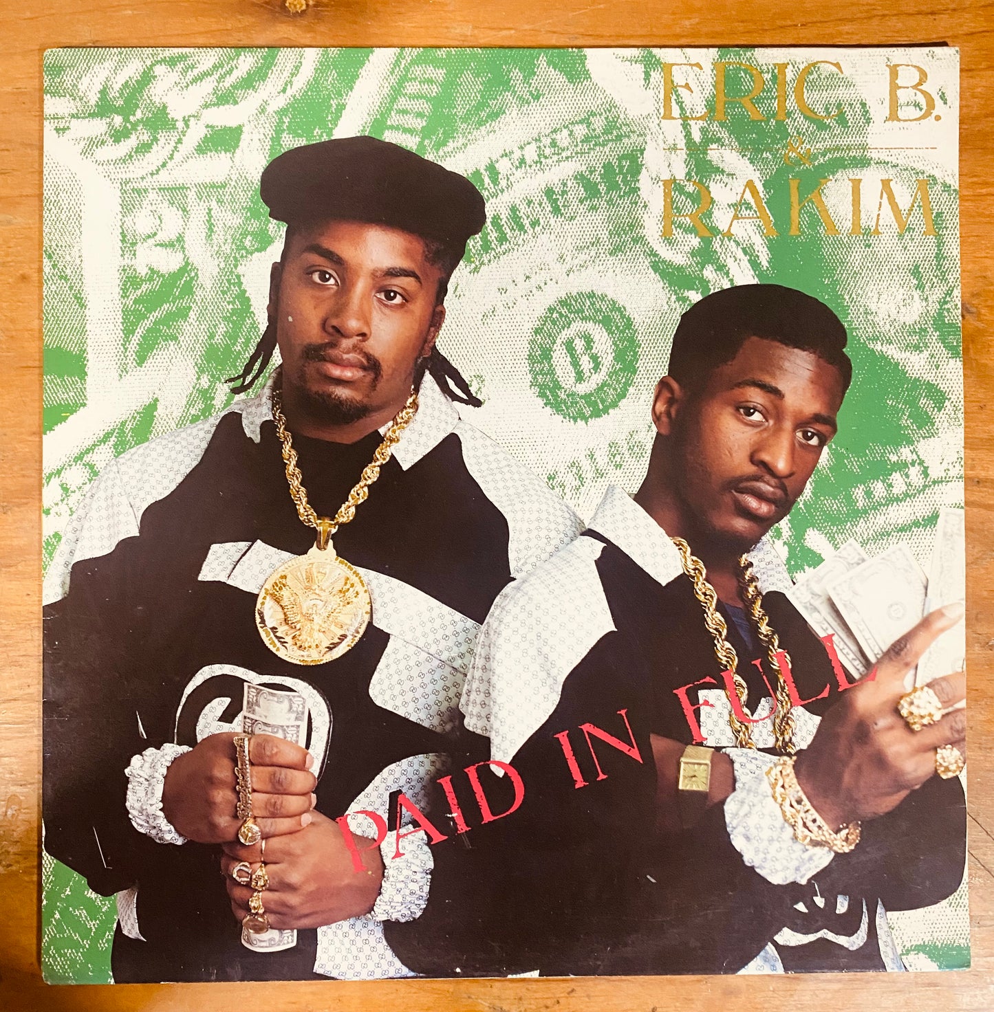 OG US - Eric B. & Rakim - Paid In Full (LP, Album) CL