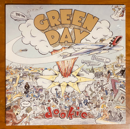 REPRESS US -Green Day - Dookie (LP, Album, RP, Pin) CL
