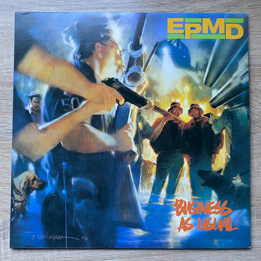 EPMD - Business As Usual (LP, Album, RE)