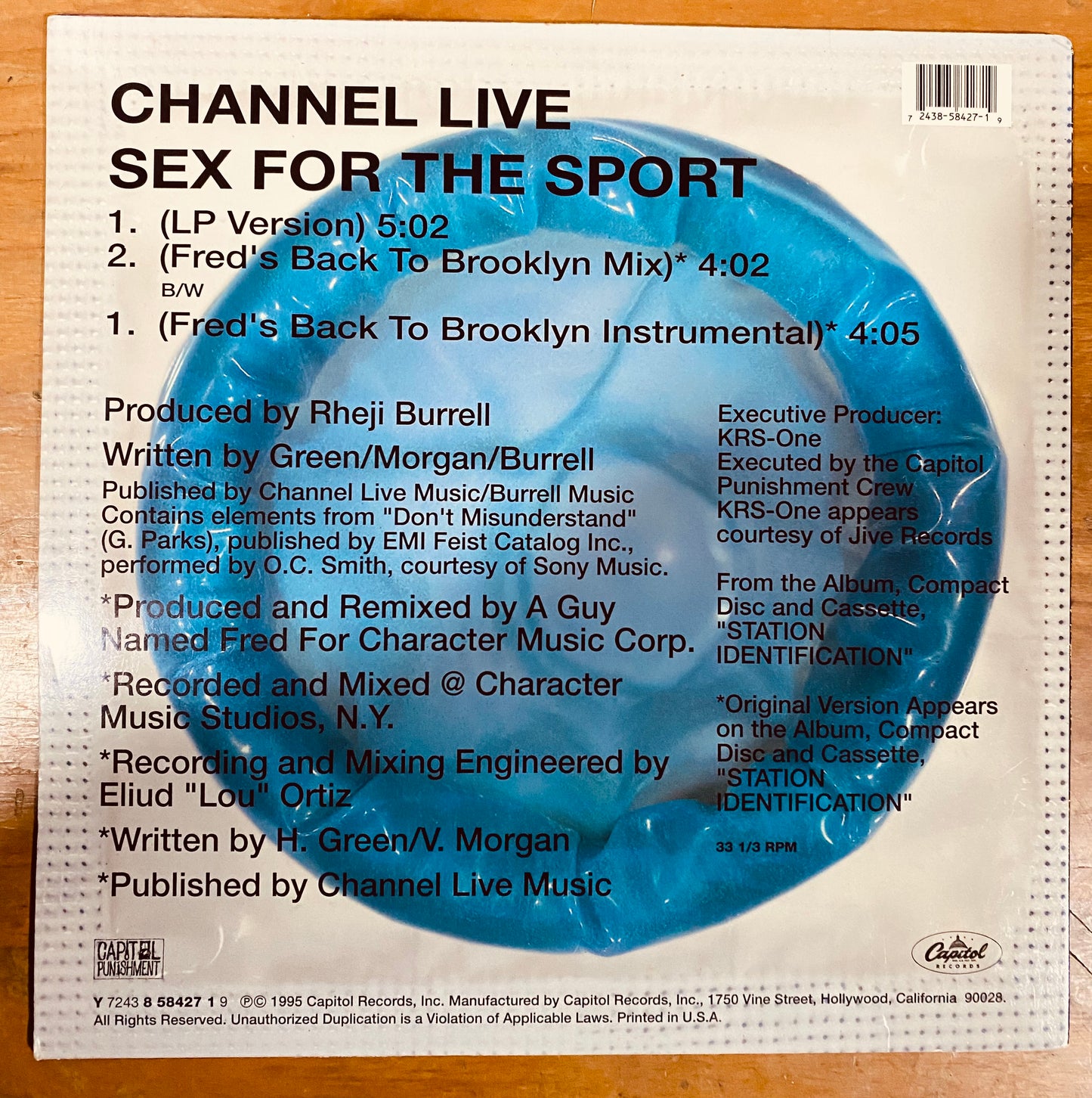 OG US - Channel Live - Sex For The Sport (12")