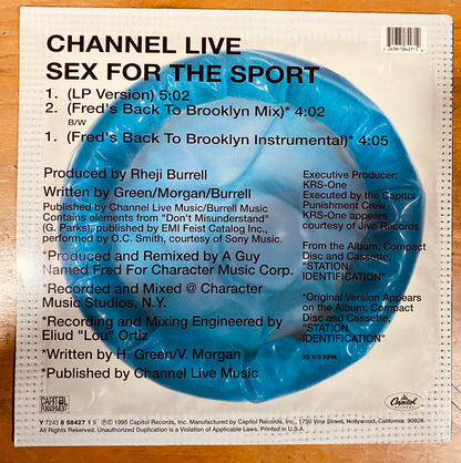 OG US - Channel Live - Sex For The Sport (12")