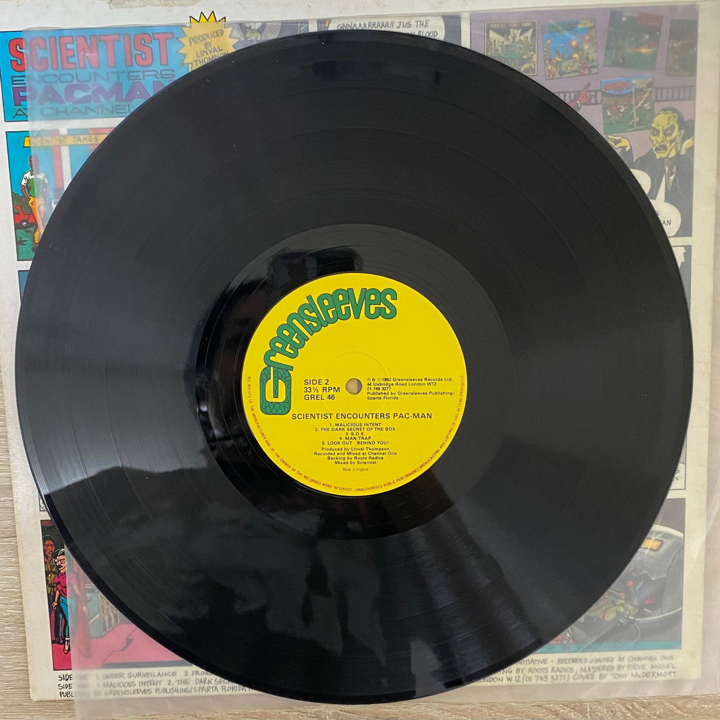 OG UK - Scientist - Scientist Encounters Pac-Man (LP, Album)