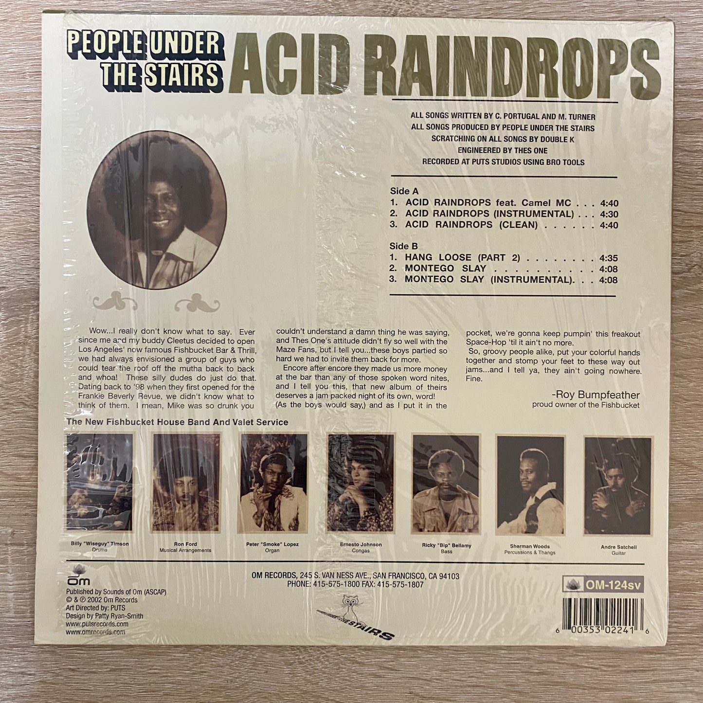 OG- People Under The Stairs - Acid Raindrops (12")