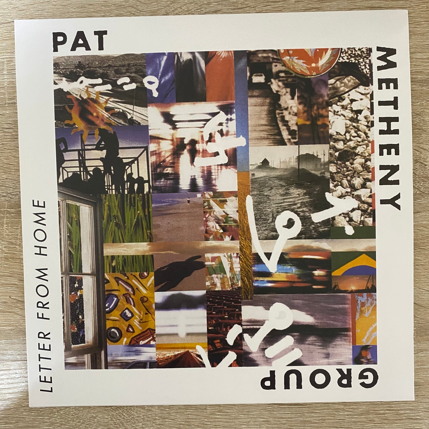 Argentina Press- Pat Metheny Group - Letter From Home (LP, Album, RE)