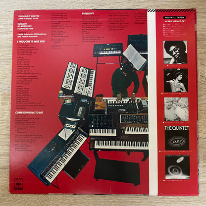 OG JP PROMO! - Herbie Hancock - Sunlight (LP, Album, Promo)