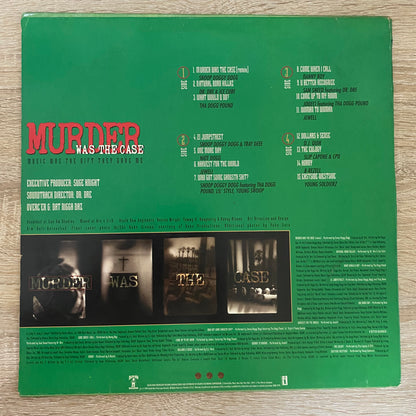 OG US- Various - Murder Was The Case (Music Was The Gift They Gave Me) (LP, Comp, Red + LP, Comp, Gre)