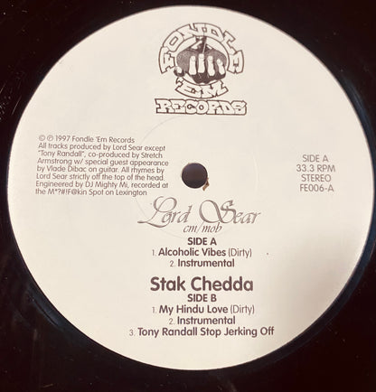OG US - Lord Sear / Stak Chedda - Alcoholic Vibes / My Hindu Love (12")