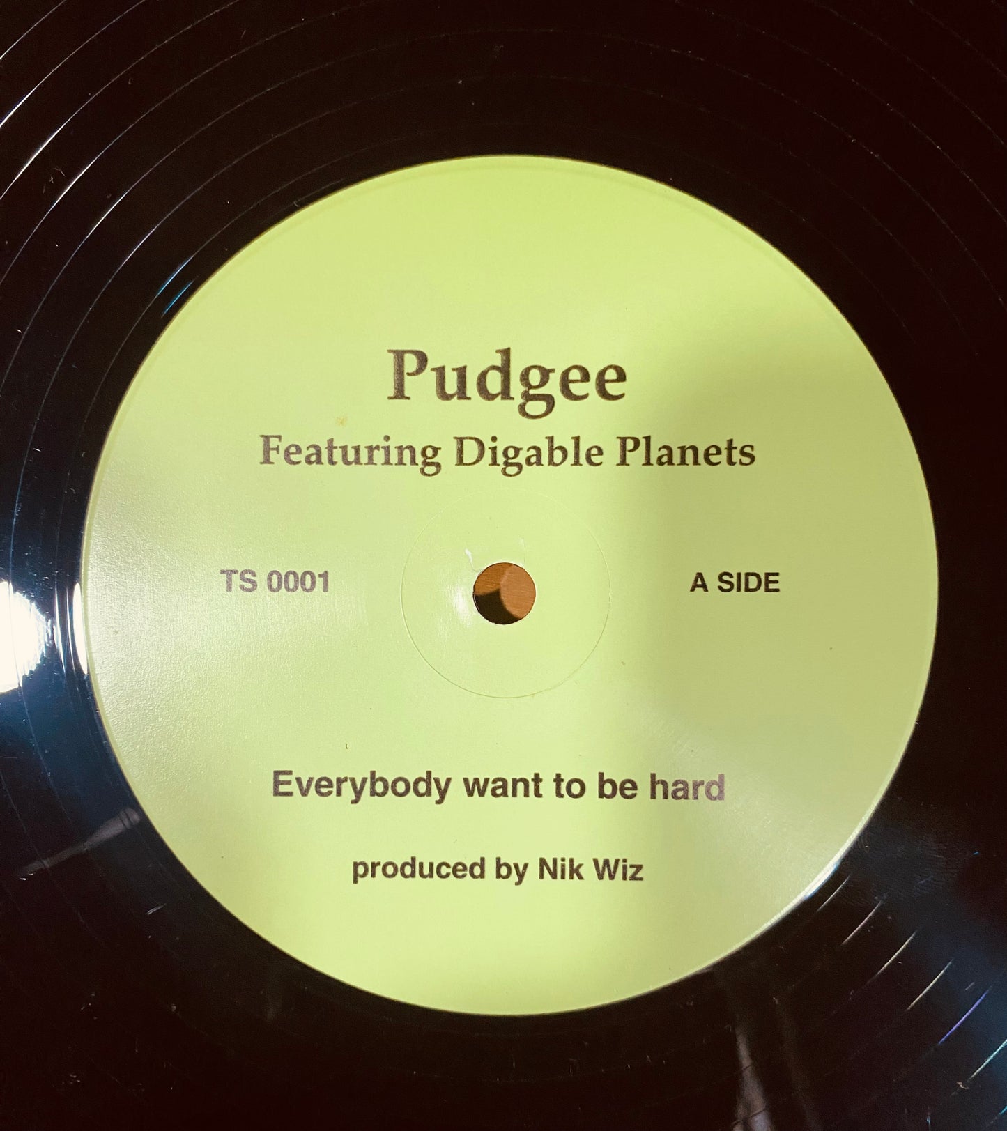 OG US - Pudgee* - Everybody Want To Be Hard / Inner City Blues (12")