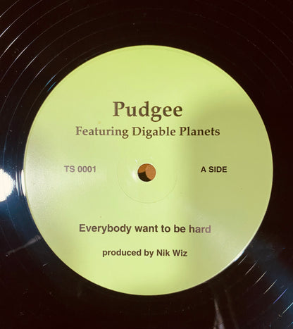 OG US - Pudgee* - Everybody Want To Be Hard / Inner City Blues (12")